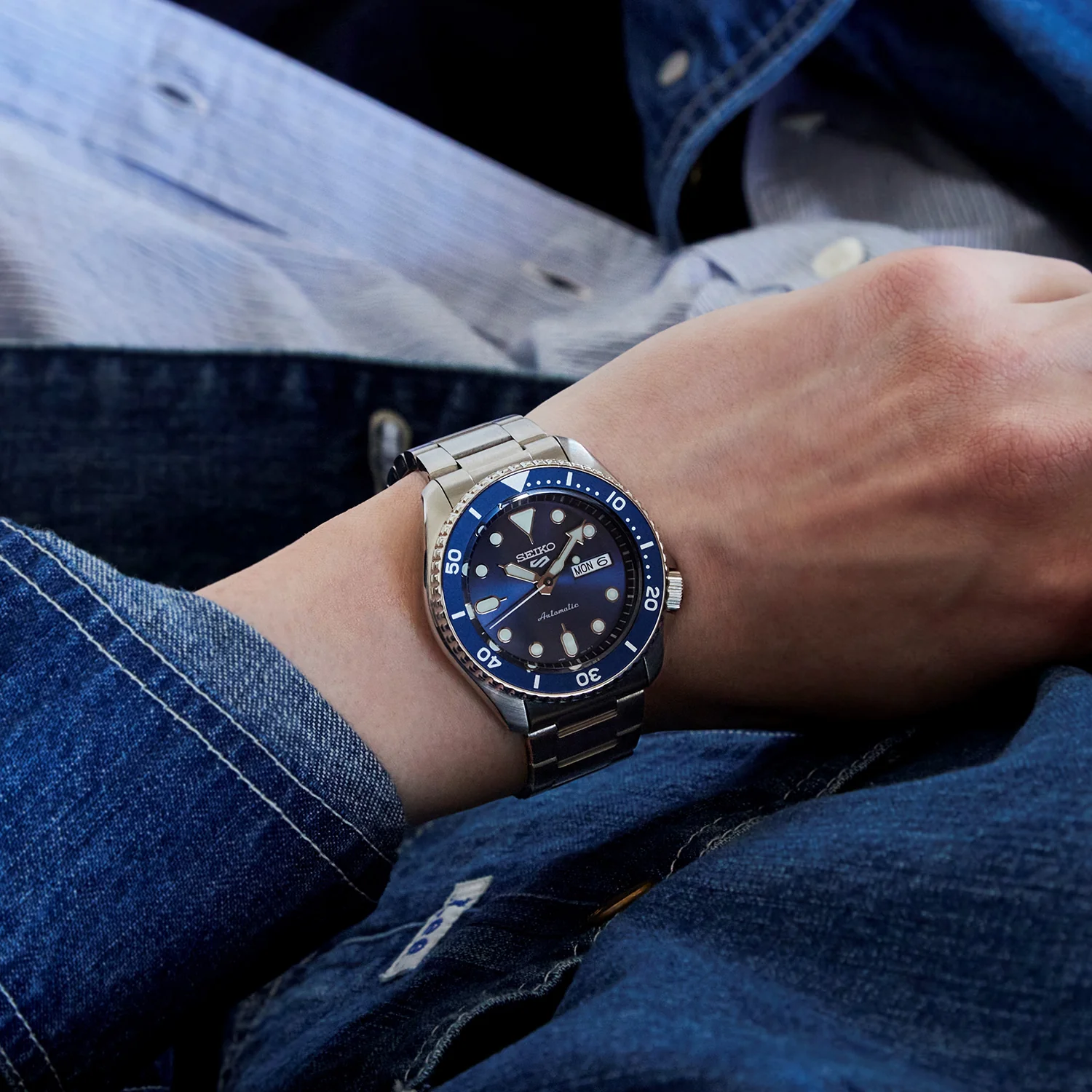 5 Sports Automatic Watch - SRPD51K1 - Image 8