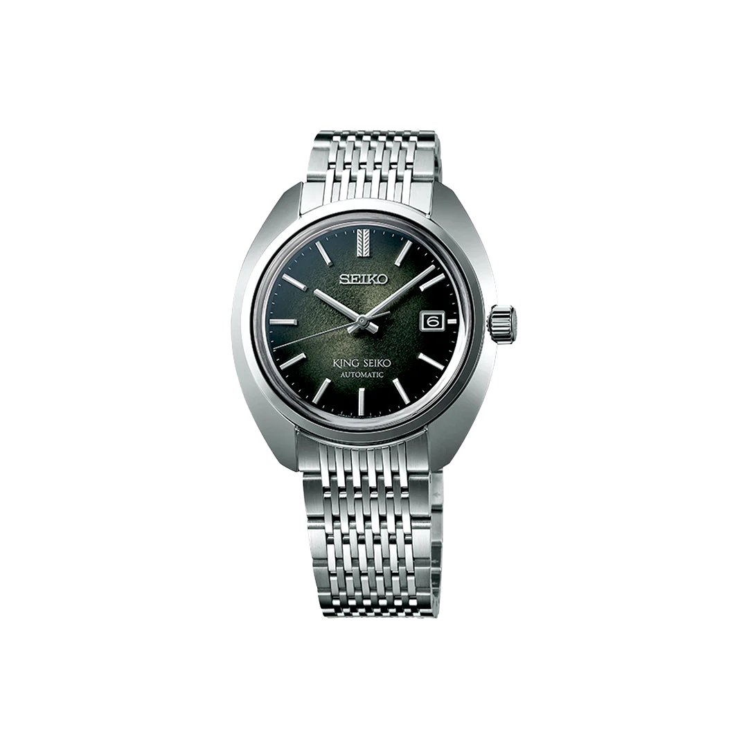 King Seiko ‘Forest Green’ 6L 1969 Re-Interpretation - SJE113J1