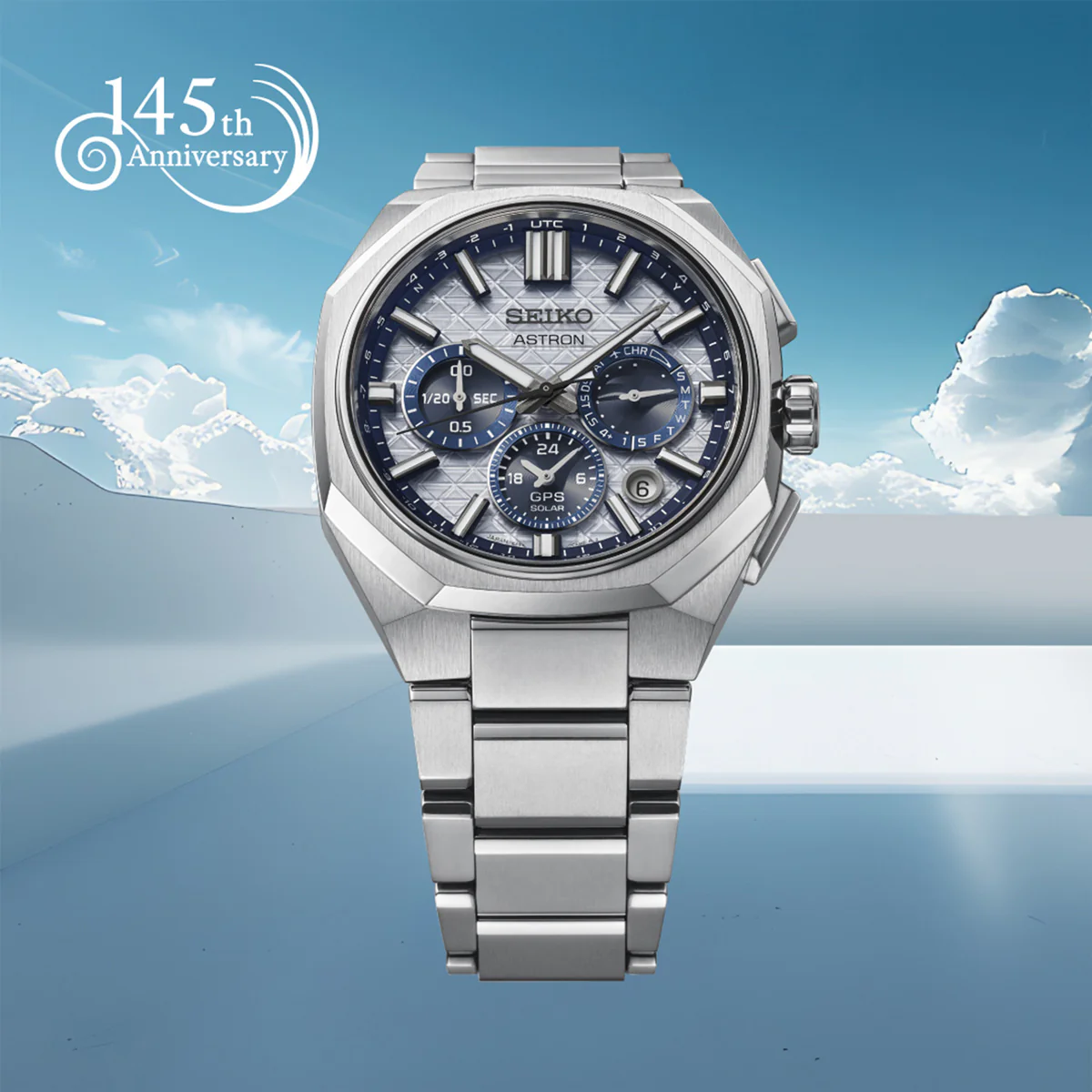 Seiko 145th Anniversary Blue Theme LE – Titanium Astron - HAB004J1 - Image 2